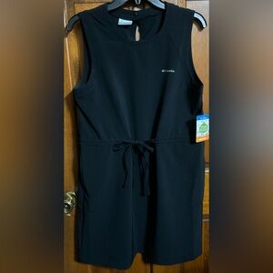 NWT COLUMBIA Bogata Bay Black Sleeveless Dress w/Pockets Women’s Size Small